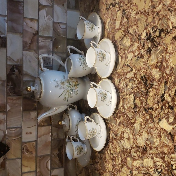 Vintage Teapot set by H&C Selb - Picture 6 of 7